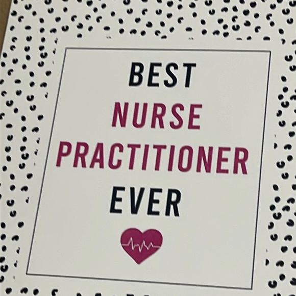 5for$10 Blank card - Best nurse practitioner ever Just because card - cheetah - Picture 2 of 3